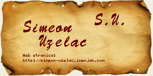 Simeon Uzelac vizit kartica